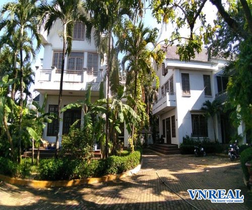 cho thue nha  biet thu khu an phu dt  15x13 1tr 2 lau gia  50tr thang