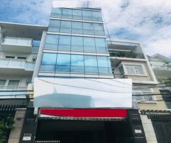 cho thue nha quan binh thanh  mat tien duong bui dinh tuy 55x25m tret   5 lau  gia  80 trieu thang