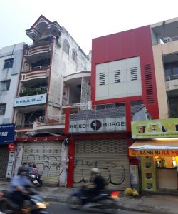 cho thue nha mat tien nguyen van dau phuong 7 quan binh thanh dt 4 2mx24m  no hau 10m  1 tret 2 lau gia 60 trieu thang