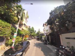 biet thu cho thue duong hoa mai dien tich 8x18m 3 lau 60 trieu thang