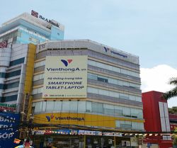 cho thue nha goc 2 mat tien cmt8 va ho xuan huong quan 3 8x20m 6 lau 