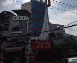 cho thue nha mat tien duong xuan dieu 6x15 1tret 5lau  gia 50tr th