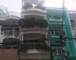 cho thue nha hxh nguyen kiem 4x19 1tret 3lau  gia 22tr th