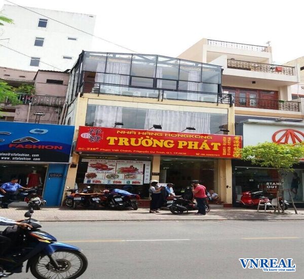 cho thue nha quan 1 mat tien duong pham viet chanh p  nguyen cu trinh quan 1