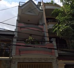 nha cho thue duong than nhan trung 37x17  1tret 2lau gia 15tr th