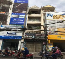 cho thue nha quan 10 nha cho thue mat tien duong to hien thanh dien tich 45m x 20m gia 50 trieu  thang 