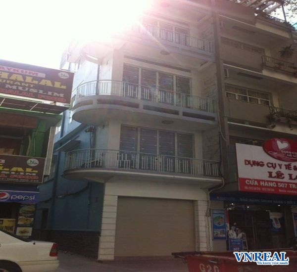 cho thue nha quan 1 mat tien duong tran hung dao phuong cau kho quan 1 