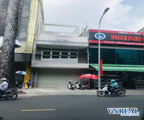 cho thue nha quan 1 mat tien duong ton that tung dt  55x30m 3 tang gia 120 trieu thang