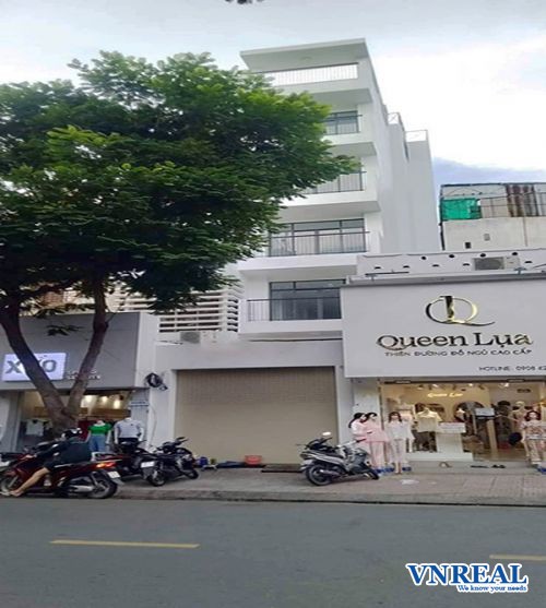 cho thue mat bang duong le van sy dien tich 4 x 30m no hau 55m 5 lau gia 130tr th