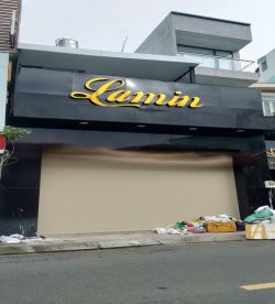 cho thue nha mat tien duong nguyen van dau dien tich 6x12m 2 lau gia 50 th