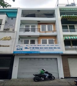 cho thue nha mat tien duong hoa su dien tich 4x16m 3 lau 1 ham gia 42tr th