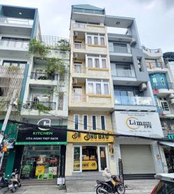 cho thue nha mat tien nguyen van thuong dien tich 38x17m 4 lau gia 50tr th