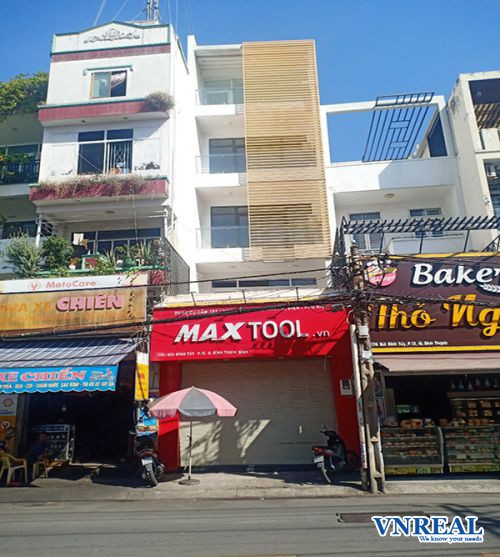 cho thue nha mat tien duong bui dinh tuy dien tich 45mx20m 3 lau gia 45tr th