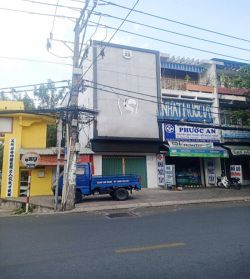 cho thue nha mat tien duong phan van tri dien tich 4mx15m  no hau 5m  2 lau gia 45tr th