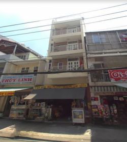 cho thue nha mat tien duong huynh van banh dien tich 42mx12m 4 lau gia 53tr th