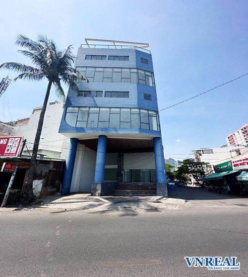 cho thue toa nha duong ung van khiem dien tich 9mx22m  no hau 18m  1 ham 1 lung 5 lau gia 300tr th