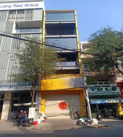 cho thue toa nha duong nguyen gia tri  d2  dien tich 6mx19m 1 ham 5 lau gia 175tr th