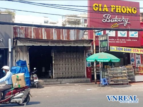 cho thue nha mat tien duong ung van khiem dien tich 55mx28m  no hau 63m  gia 35tr th