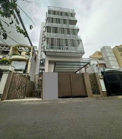 cho thue toa nha duong tran huu trang dien tich 10mx21m 1 ham 1 lung 5 lau gia 150tr th