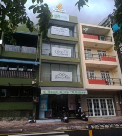 cho thue nha mat tien duong truong sa dien tich 45mx13m 35 lau gia 93tr th