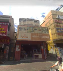 cho thue nha mat tien duong bach dang dien tich 42x19m no hau 44m  1 lau gia 42tr th