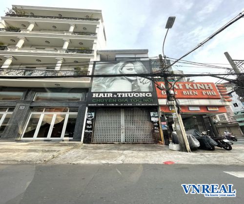 cho thue nha mat tien nguyen thai binh dt 4 x 20m tret 2 lau gia 40 trieu thang