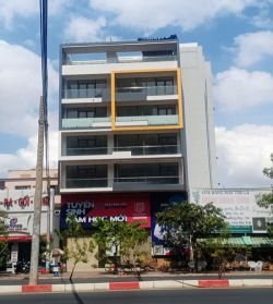 cho thue toa nha duong nguyen huu canh dien tich 152mx142m  1 ham 5 lau san thuong gia 12000  th