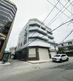 cho thue toa nha duong vo oanh dien tich 72mx16m 1 ham 4 lau gia 130tr th