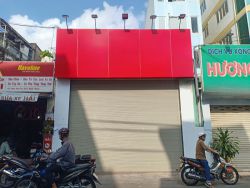 cho thue nha mat tien duong phan van tri dien tich 51mx21m 1 lau gia 45tr th