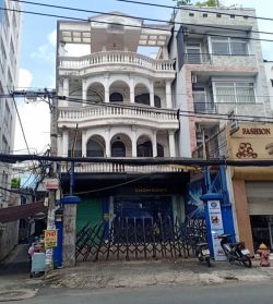 cho thue nha 2 mat tien duong le quang dinh dien tich 7mx21m no hau 85m  3 lau gia 70tr th