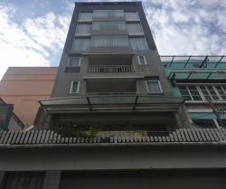 cho thue nha dang van ngu 6 x 20m  ham tret 6 lau 120 tr thang