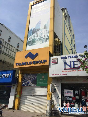 cho thue nha mat tien duong cong hoa 5 4x24m 1 tret 6 lau 130 trieu th