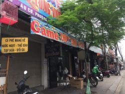 cho thue nha mat tien duong au co 42x23m 1 tret 3 lau  23 trieu th