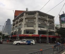 cho thue nha goc 2mt ham nghi p nguyen thai binh q11ret 4 lau dtsd 2 000m2 gia 75 000 usd thang