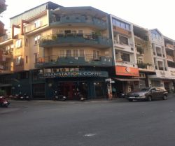 cho thue nha 2 mt  hoa su 45 x 15 m 1 tret lung 3 lau 45 tr thang