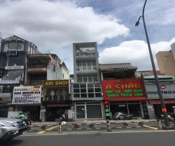 cho thue nha mt duong hoang van thu4x15m1tret 4lau48trtr thang