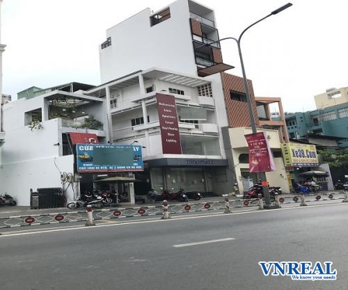 cho thue nha hoang van thu 65x20m 1 tret 4 lau 85 tr thang