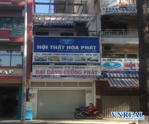 cho thue nha mat tien duong ngo gia tu phuong 2 quan 10 