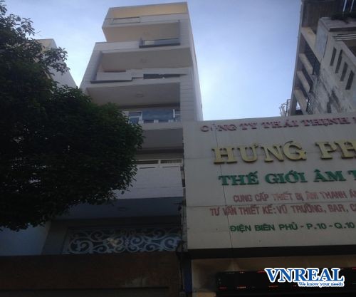 nha cho thue mat tien duong dien bien phu phuong 10 quan 10 