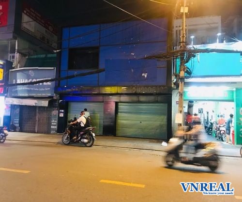 cho thue nha mat tien le quang dinh 8x25m 3 tang gia 80 trieu