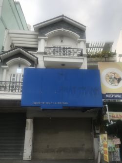 cho thue nha mat tien duong nguyen van dau dt 8x27m 100tr th