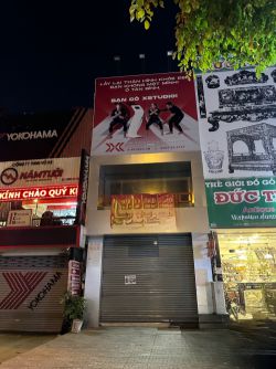 cho thue nha duong cong hoa dt 5x30m 1 tret 3 lau 55tr th