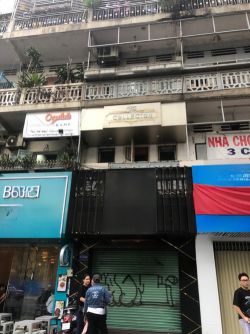 cho thue nha duong tran hung dao q 1 4m x 20m  1 tret 1 lau 50tr th