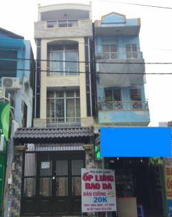 cho thue nha mat tien nguyen van dau phuong 5 4x20 tret 2 lau 45 trieu 