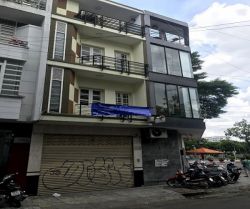 cho thue nha mat tien hoa hong 4 5 x 14m 1 ham 1 tret 3 lau st gia chi 35 trieu