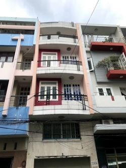 cho thue nha mat tien hoa tra 4x16m 5 tang gia 40 trieu