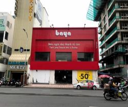 cho thue nha mat tien phan dang luu 15x20m 3 tang gia 250 trieu