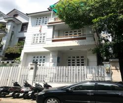 cho thue nha mat tien cu lao 8x16m ham 3 tang gia 75 trieu