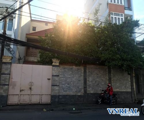 cho thue nha mat tien phan van tri 12x33m 3 tang gia 125 trieu