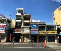 cho thue nha mat tien bach dang 4 7x17m tret 3 lau gia 39 trieu